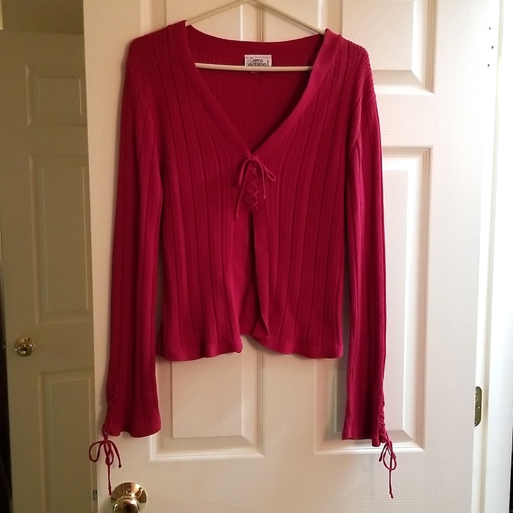 🎁 KNITS LANDING RED SWEATER 🎁